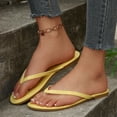 thumbnail image 2 of Women's Flip-Flop Sandals, Open-Toe Soft-Soled Beach Slippers, Comfortable All-Match Summer Footwear, 2 of 9