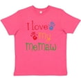 thumbnail image 3 of Inktastic I Love My Memaw Youth T-Shirt, 3 of 5