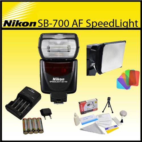 Nikon SB700 AF Speedlight Flash with Opteka SB110 Universal Gel