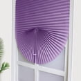 thumbnail image 5 of Sexy Dance 35 x 59 Inch Self Adhesive Cordless Blackout Pleated Blinds Shades for Indoor Window Covers, Non-Woven Room Darkening Curtains, Easy to Install, 1-Pack, Purple, 5 of 13
