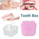 thumbnail image 1 of Caja de baño para el cuidado de la dentadura postiza con recipiente de red para colgar Caja de baño para limpieza de dientes postizos Ndcxsfigh Cuidado Belleza, 1 of 8