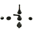 thumbnail image 1 of Kingston Brass KB320 Robinet de Bidet Robuste 2,13 Po, Noir Mat, 1 of 1