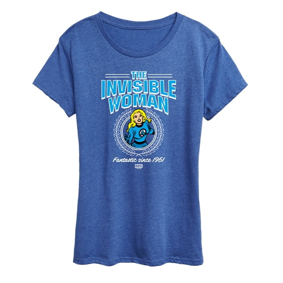 Fantastic Four - Invisible Woman Collegiate - Women's Short Sleeve Graphic T-Shirt