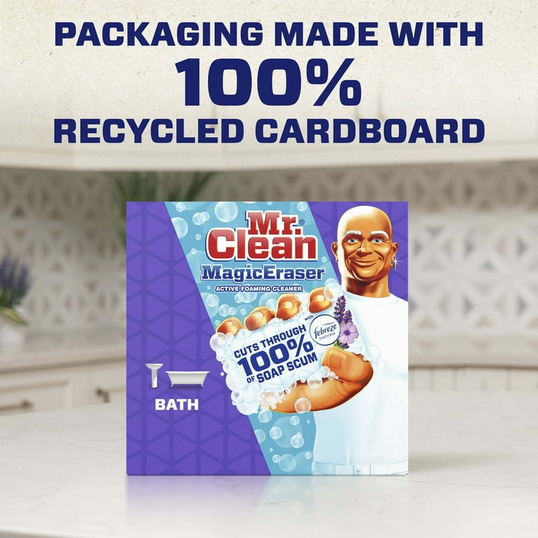Mr. Clean Magic Eraser Bathroom Cleaner with Febreze Lavender