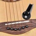 thumbnail image 2 of Juego de Repuestos para Clavijas de Cejuela y Puente de Guitarra Acústica Folk de 6 Cuerdas., 2 of 5