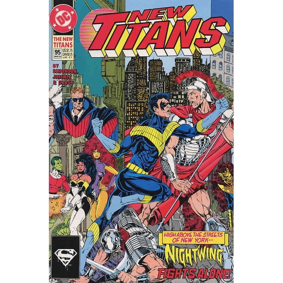 New Titans, The #95 VF ; DC Comic Book