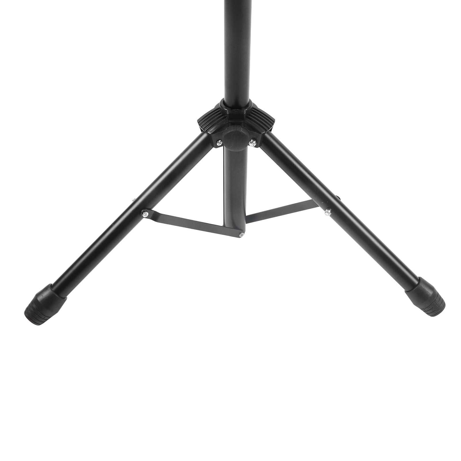 LAZIOEGR Drum Throne Padded Seat Collapsible Rotatable Drumming Stool Adjustable Foldable Music Performance Bench with Double-Braced Stand Accessory for Acoustic Electric Drum Sets, Black