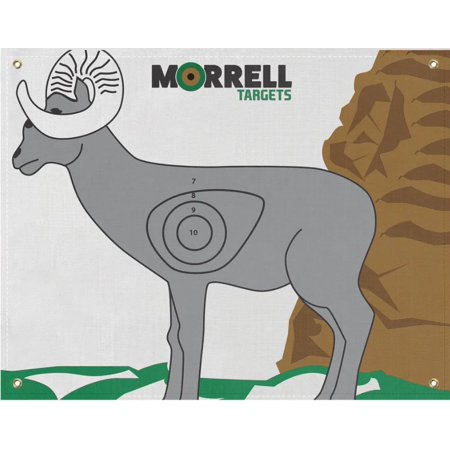 UPC: 0036496115607 | Morrell NASP-IBO Life Size Ram Archery Target Face