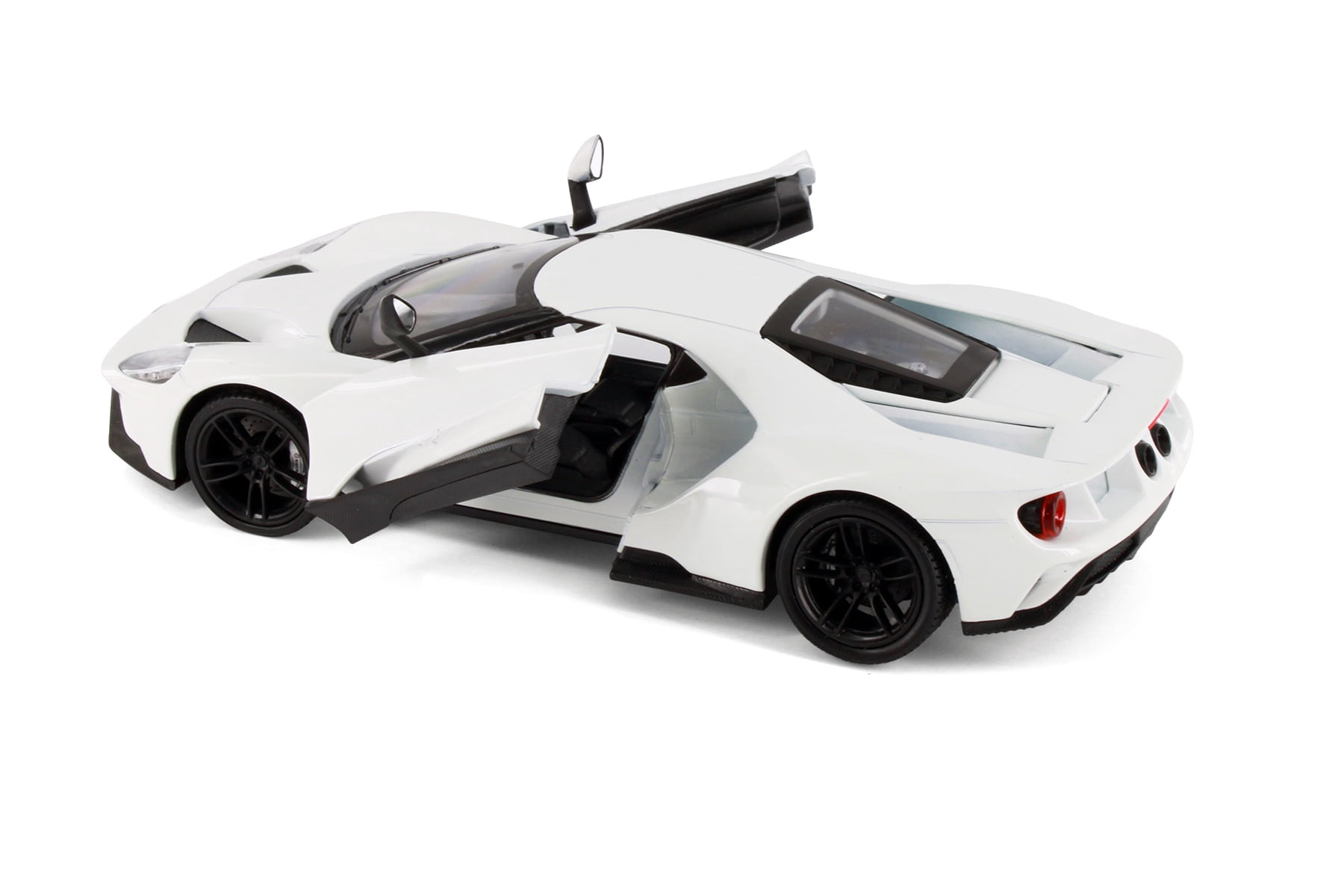 Box of 4 2017 Ford GT Hardtop, Assorted - Showcasts 24082/4D - 1/24 Scale Set of 4 Diecast Model Cars
