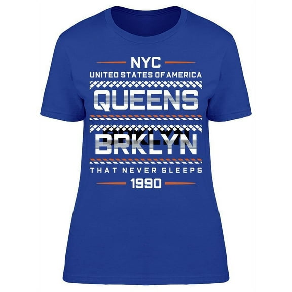Nyc, Queens/brklyn T-Shirt Women -Image by Shutterstock, Female 3X-Large