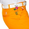 thumbnail image 3 of Royal & Awesome Men's Solid Colour Golf Shorts, Orange Slice, 30W, 3 of 4