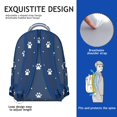 thumbnail image 5 of Dog Themed School Backpack for Teens & Adults - Lightweight Waterproof Bookbag with USB Port (Hidden Pocket), Trendy Design for Class, Work & Weekend Adventures, 5 of 6