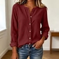 thumbnail image 6 of Lightweight Jacket Women Solid Color Long Sleeve Button Front Top For Everyday Casual Wear Spring Jackets For Women, 6 of 7