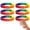 Rainbow Color, variant on Rainbow Chain Link Silicone Pride Bracelets Accessories For Women & Men - For Pride Month, Pride Parade-Rainbow Color，6Pack