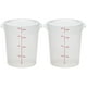 thumbnail image 1 of Recipiente de almacenamiento de alimentos Cambro de 4 litros (paquete de 2) sin BPA con tapas, 1 of 4