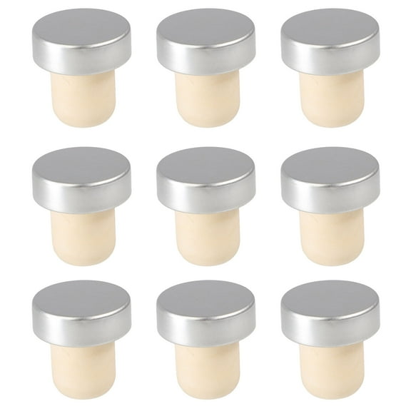 Mobutofu Bottle Stoppers For Glass Bottles 9Pcs Sealing Plugs Set