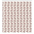thumbnail image 3 of Ambesonne Magnolia Shower Curtain, Feminine Flower Branch, 69"Wx75"L, Warm Taupe Pale Pink, 3 of 3