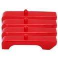 Small Block Engined Radiator Isolators Oil Resistant Red Urethane