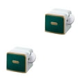 thumbnail image 2 of tamizeot Toothpaste Squeezer Dust-proof Dispenser Facial Rolling Holder Bathroom Green 2Set, 2 of 6