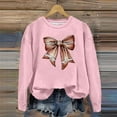 thumbnail image 2 of TINZ Chandail à Capuche Imprimé Football pour Femmes / Chandail en Molleton Col Rond Tendance pour Automne & Hiver, Vestes Légères, Manteaux de Sport pour Femmes, 2 of 3