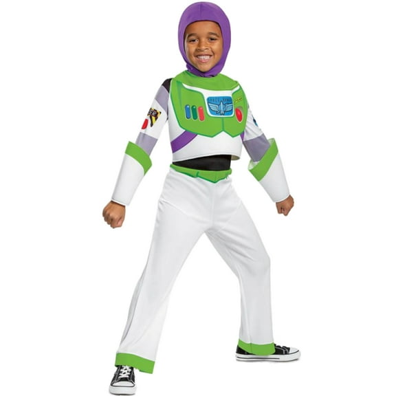 Disney Boys Toy Story 4 Buzz Lightyear Space Ranger Halloween Costume Med 7/8