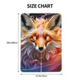 thumbnail image 5 of Zufioo Color Splash Fox Portrait Print Baby Stroller Seat Nursing Cover, Baby Stroller Canopy Seat Cover Breastfeeding Cover, Suitable for Indoor and Outdoor-One Size, 5 of 9