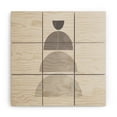 thumbnail image 1 of Society6 Alisa Galitsyna Monochrome Balance 3' x 3' Wood Wall Mural, 1 of 1