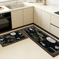 thumbnail image 5 of Floral Kitchen Rugs Sets of 3, Non Slip Kitchen Rugs and Mats Washable Farmhouse Kitchen Rugs Floral Kitchen Floor Mat Carpet Runner Rugs for Hallway Laundry Room, 5 of 12