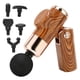 thumbnail image 2 of Pistola de masaje portátil con textura de madera y velocidad ajustable para terapia de tejido muscular profundo, 2 of 8