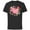 Black, variant on Disney Princess Family Heart Mom of the Birthday Girl - Short Sleeve Cotton T-Shirt for Adults - Customized-Black