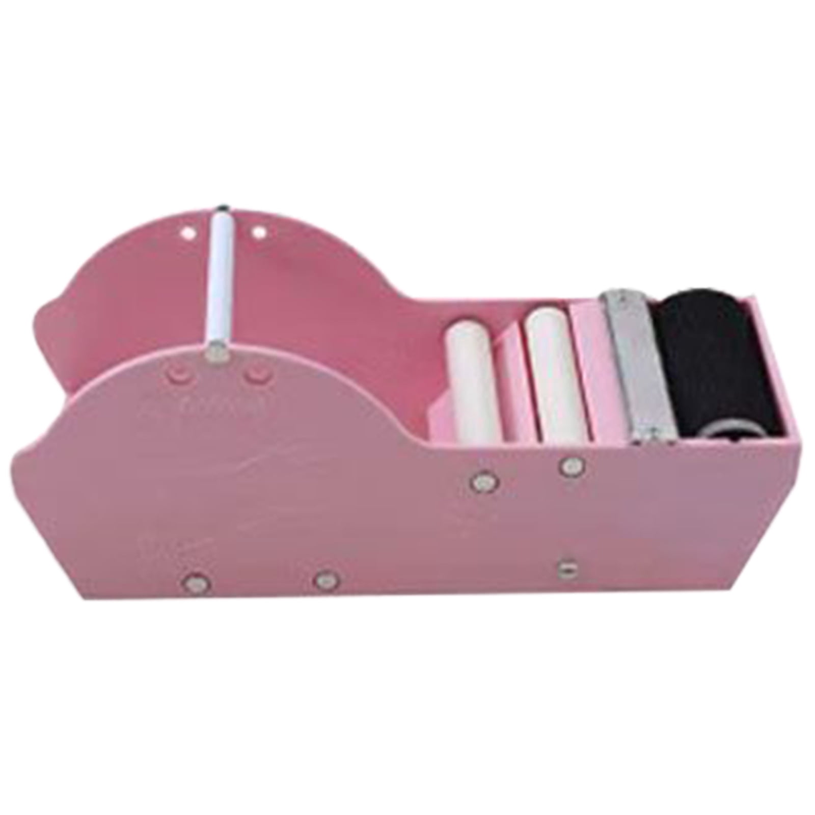 CSSJKYJ Water-Activated Tape Dispenser, Manual Kraft Gum Tape Dispenser, Width Adjustable 4.06-5.24", Light Weight & Portable Packing Tape Dispenser, Pink