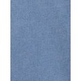thumbnail image 5 of DARING DIVA Women's Denim Blazer Open Front Casual Stand Collar Jeans Jacket M Light Blue, 5 of 6