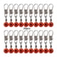thumbnail image 1 of Eigraketly 20 unids/lote línea de pesca gancho giratorio vástago Clip conector enclavamiento Snap Sea Space Beans señuelo anzuelos de pesca Pescar, 1 of 6