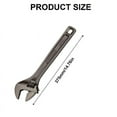 thumbnail image 5 of Adjustable Wrench Large Opening Short Handle Multifunctional Wrench Plumbing, 5 of 16