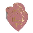 thumbnail image 1 of Inkdotpot Pack Of 50 Thank You Bridal Shower-Baby Shower-Retirement-Wedding-Birthday Favor Paper Tags Craft Real Gold Foil Hang Tags, 1 of 8