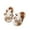 Brown, variant on LoyisViDion Winter Padded Cute Cow Home Slippers for Women Men and Women Warm Thickened Indoor Non-slip Couple Cotton Shoes Brown 38-39