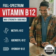 Triquetra Health BioActive B12 Liquid: Vitamin B12 Plus L-Methylfolate