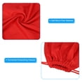 thumbnail image 3 of Uxcell Ski Goggle Bag, 3 Pack Microfiber Snow Goggles Case Sleeve, Red, 3 of 6