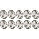 thumbnail image 2 of 100 Piezas de Botón de Insignia, Kit de Bricolaje, Insignias Transparentes de Medalla para Regalos de Recuerdos de Artesanía (32MM), 2 of 4
