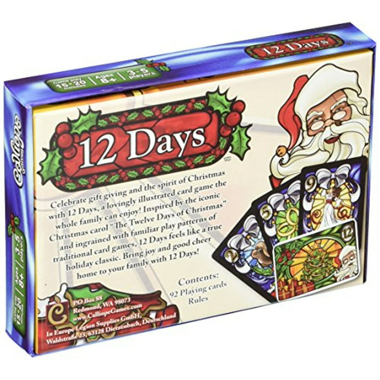 12 Days of Christmas Gift Exchange Game