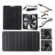 thumbnail image 2 of Kit de ventilador solar Ventilador doble con cable de 1 cocina Cobertizo de granero RV Gran flujo de aire Nivel impermeable IPX7 Colco Ventilador de escape de la casa, 2 of 8