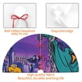 thumbnail image 3 of Lsque Scooby-Doo Print Christmas Tree Skirt, Tree Skirt with Ties or Velcro, Perfect for Holiday Decorations, Halloween, and New Year-30", 3 of 7