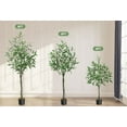 thumbnail image 4 of Garvee Artificial Eucalyptus Tree 6FT Tall, Faux Eucalyptus Silk Tree with Pot for Home and Office Decor, Low Maintenance Indoor Plant, UV Protection, 1 Pack, 4 of 7