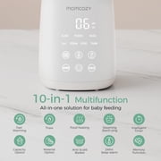 Momcozy Bottle Warmer, Fast Bottle Warmers for All Bottles with Timer, Accurate Temperature Control, Gray