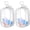 2PCS 3.5inch, variant on 2PCS 7.5inch Clear Collectible Display Bag with Keychain – Transparent Storage & Carrying Case for Mini Figures, Models, Blind Box Items