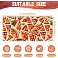 thumbnail image 2 of Desk Mat, Realistic Pizza Slices Desk Pad, Pizza Food Large Gaming Mouse Pad for Desk, 31.5"x11.8" Extended Big Computer Keyboard Mouse Pad with Non-Slip Base and Stitched Edge, 2 of 13