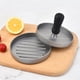 thumbnail image 3 of Prensa para hamburguesas, prensa para hamburguesas con 100 papeles para hamburguesas, molde para hamburguesas de aluminio antiadherente, accesorios para parrilla de barbacoa, cocina, 3 of 5