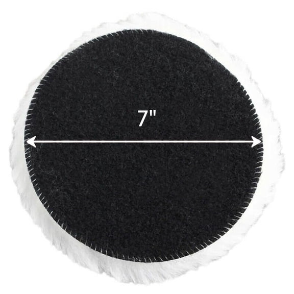 3" 4" 5" 6" 7" Lambs Wool Buffing Polishing Pads Bonnets Sanding Car Buffer Pad