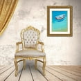 thumbnail image 3 of OToole, Tim 15x18 Gold Ornate Wood Framed with Double Matting Museum Art Print Titled - Anchored Dingy II, 3 of 4