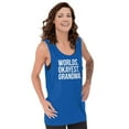 thumbnail image 5 of Worlds Okayest Grandma Funny Cute Tank Top Tee Shirt Women Brisco Brands L, 5 of 6